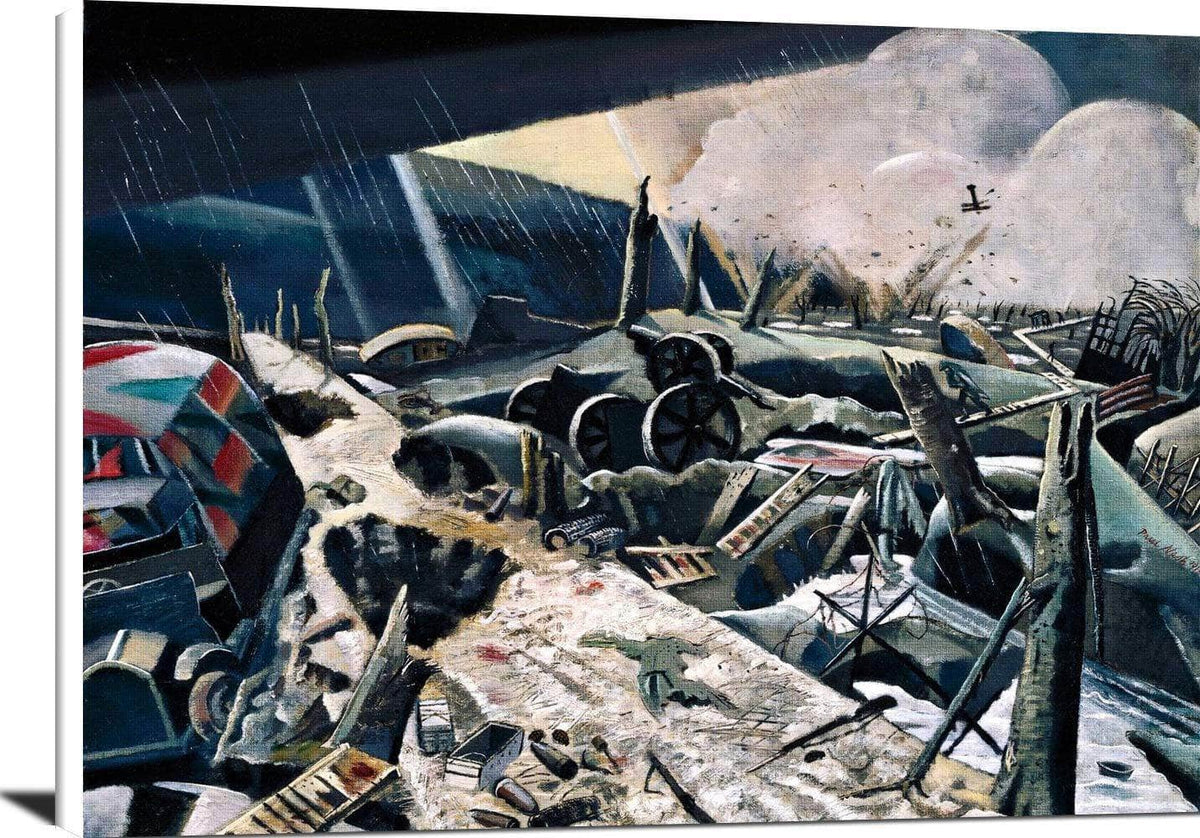 The Void Painting Paul Nash Canvas Art Fine Art Print
