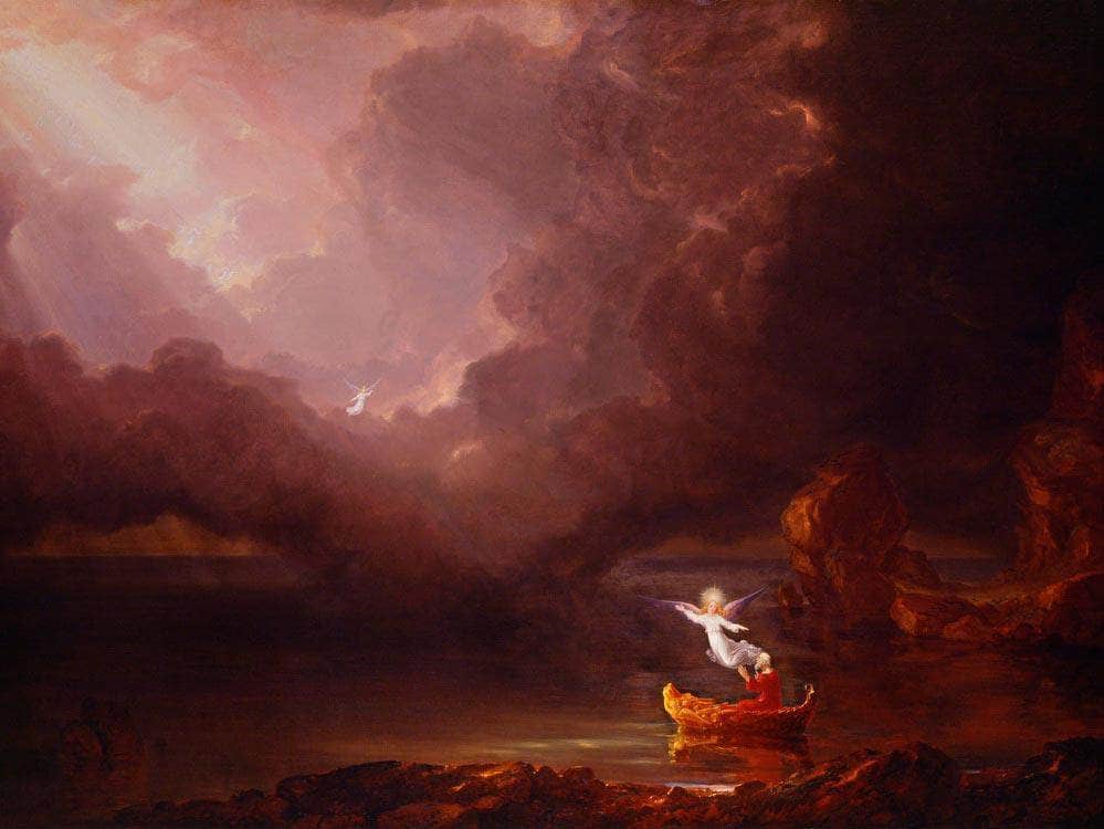 The Voyage Of Life 2 By Cole Thomas Fine Art Print