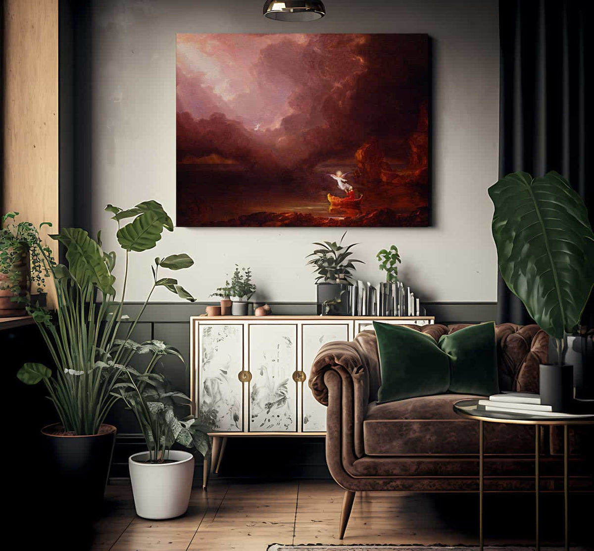 The Voyage Of Life 2 By Cole Thomas Fine Art Print