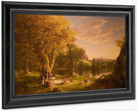 The Voyage Of Life Childhood 1840 1 By Thomas Cole By Thomas Cole Fine Art Print