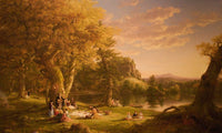 The Voyage Of Life Childhood 1840 1 By Thomas Cole By Thomas Cole Fine Art Print