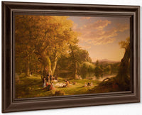 The Voyage Of Life Childhood 1840 1 By Thomas Cole By Thomas Cole Fine Art Print