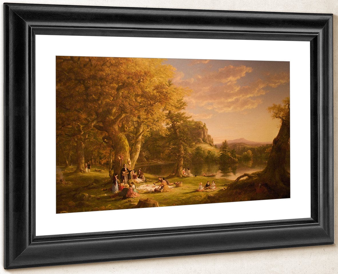 The Voyage Of Life Childhood 1840 1 By Thomas Cole By Thomas Cole Fine Art Print