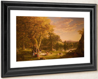 The Voyage Of Life Childhood 1840 1 By Thomas Cole By Thomas Cole Fine Art Print