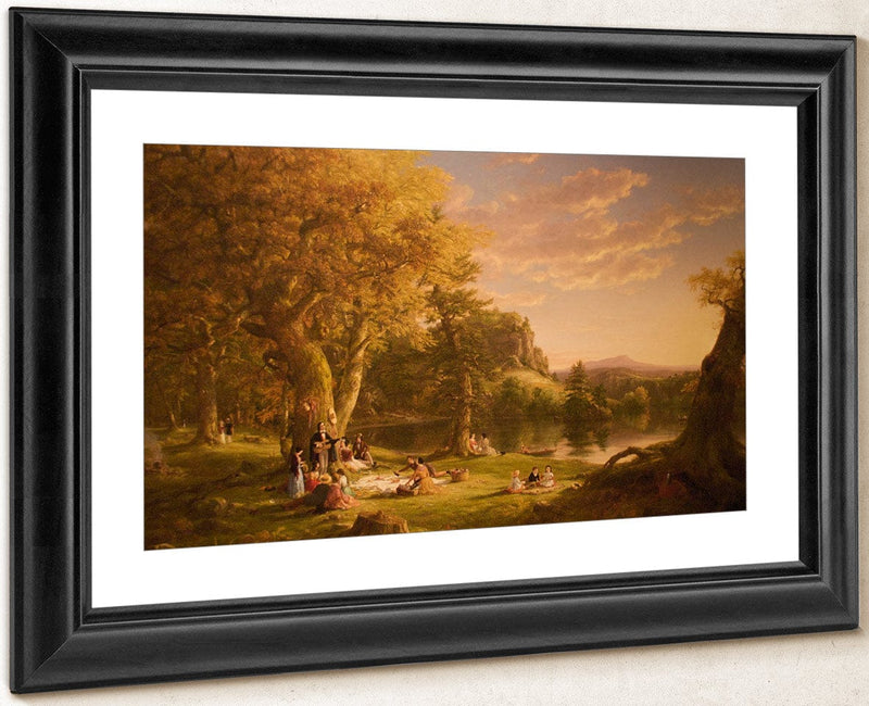 The Voyage Of Life Childhood 1840 1 By Thomas Cole By Thomas Cole Fine Art Print