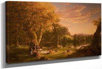 The Voyage Of Life Childhood 1840 1 By Thomas Cole By Thomas Cole Fine Art Print