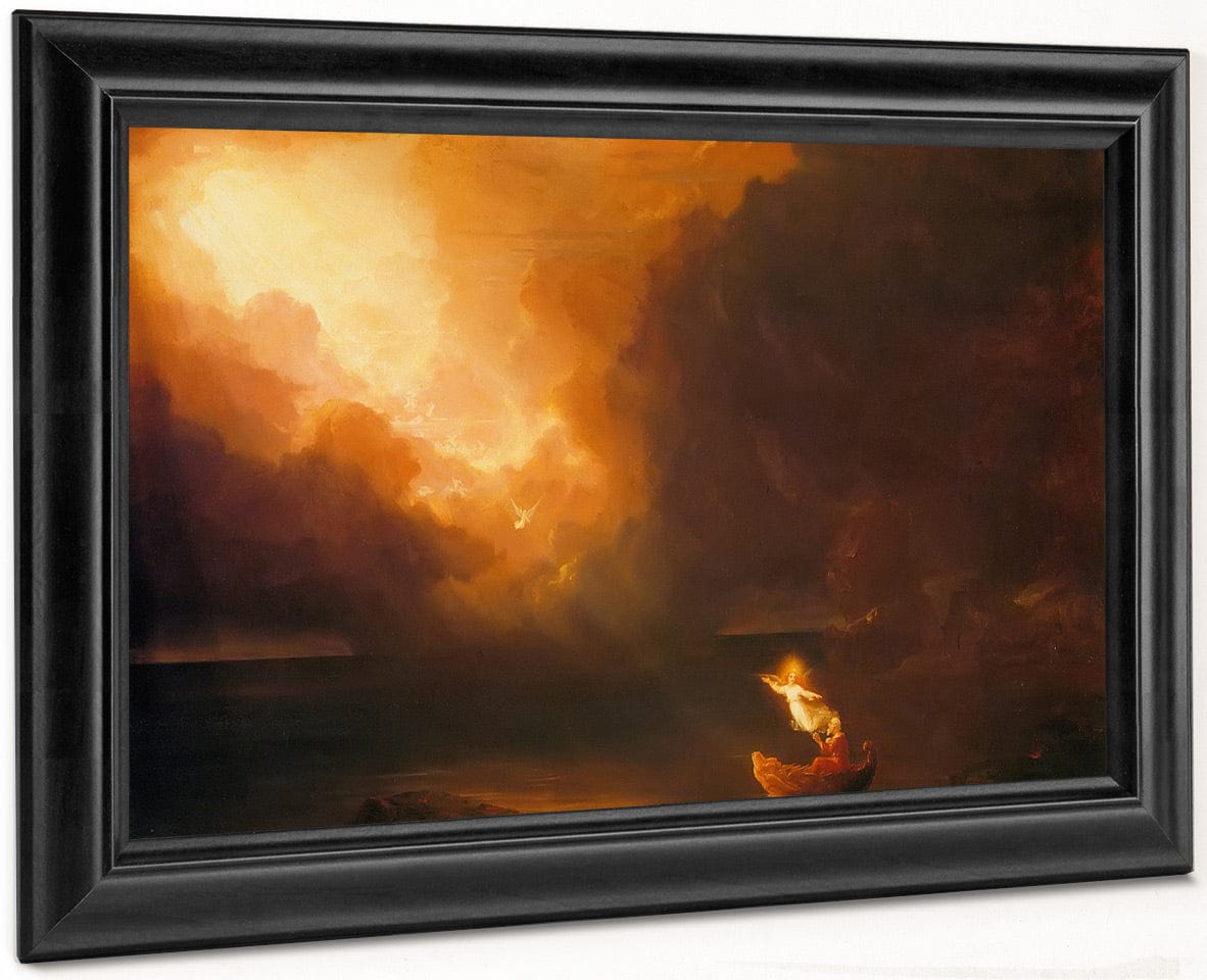 The Voyage Of Life Old Age By Thomas Cole Fine Art Print