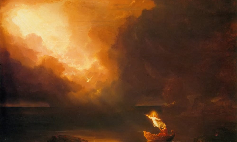The Voyage Of Life Old Age By Thomas Cole Fine Art Print