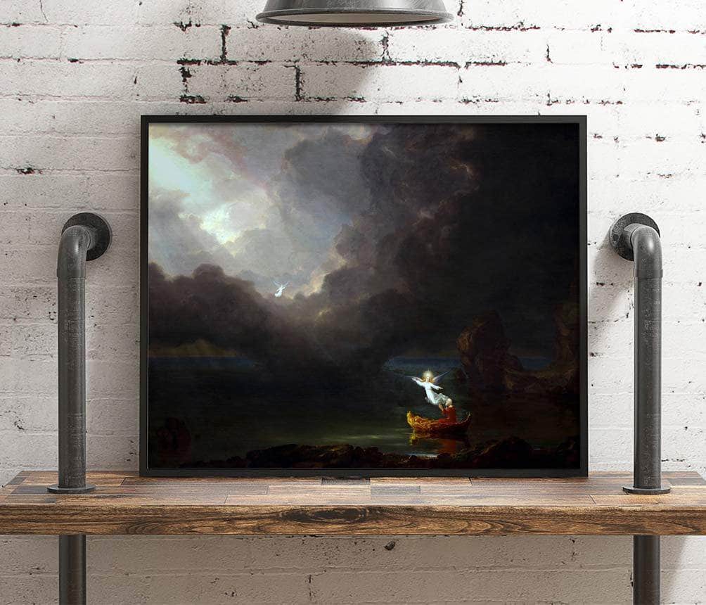 The Voyage Of Life Old Age Painting Thomas Cole Canvas Art Fine Art Print