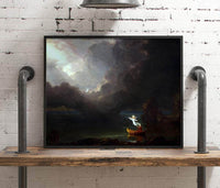 The Voyage Of Life Old Age Painting Thomas Cole Canvas Art Fine Art Print