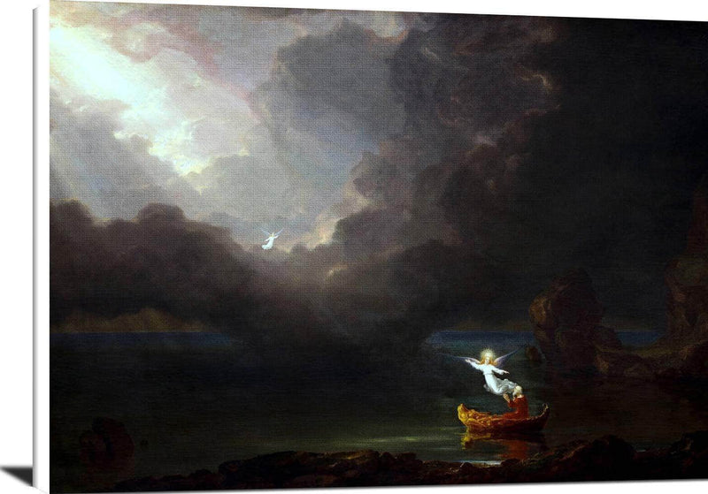 The Voyage Of Life Old Age Painting Thomas Cole Canvas Art Fine Art Print