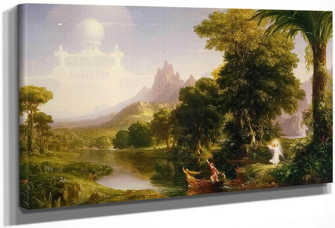 The Voyage of Life Youth By Thomas Cole Fine Art Print