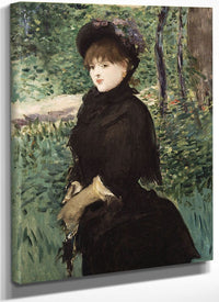 The Walk By Edouard Manet Fine Art Print