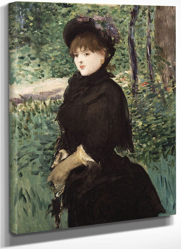 The Walk By Edouard Manet Fine Art Print