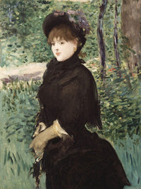 The Walk By Edouard Manet Fine Art Print