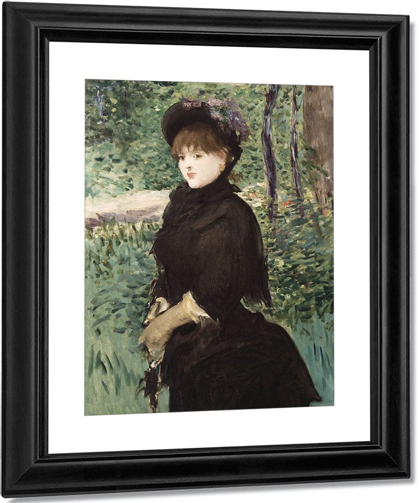 The Walk By Edouard Manet Fine Art Print