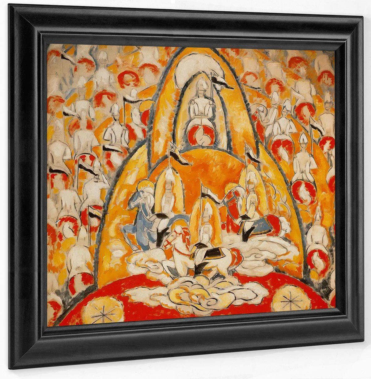 The Warriors By Marsden Hartley Fine Art Print