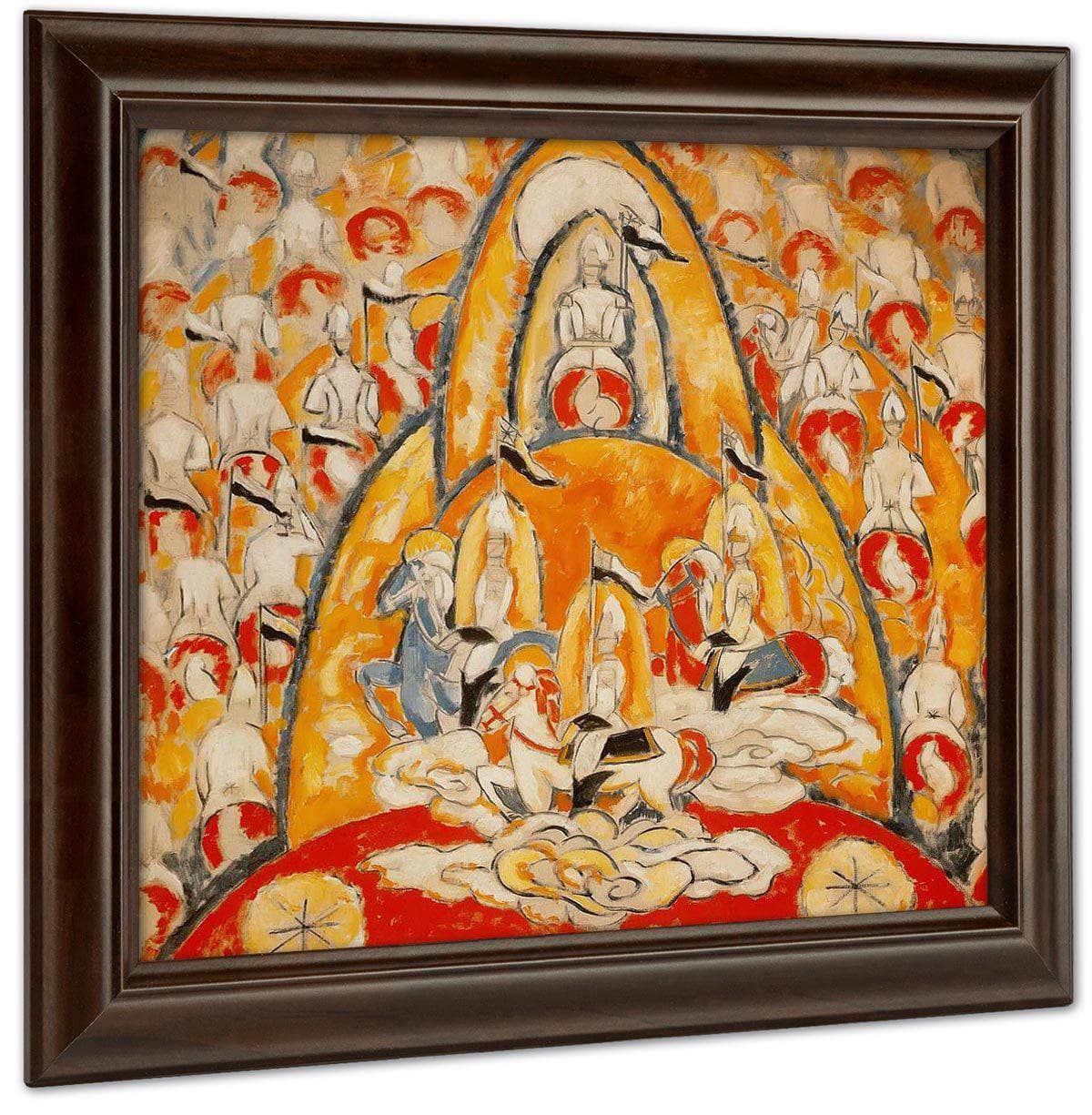 The Warriors By Marsden Hartley Fine Art Print