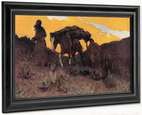 The Warriors Last Ride By Frederic Remington Fine Art Print