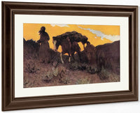 The Warriors Last Ride By Frederic Remington Fine Art Print