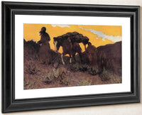 The Warriors Last Ride By Frederic Remington Fine Art Print