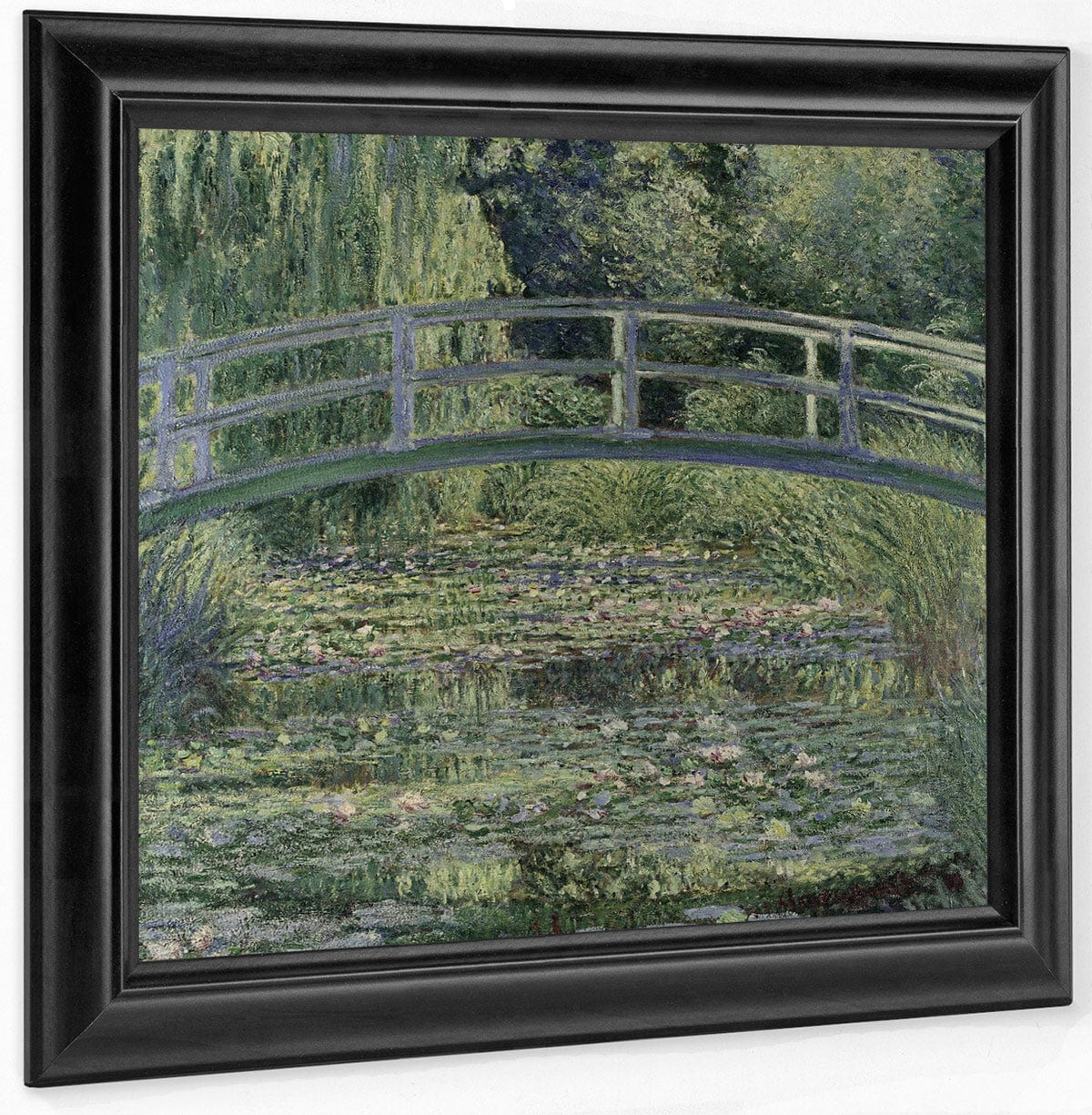 The Water Lily Pond 1 By Claude Monet Fine Art Print