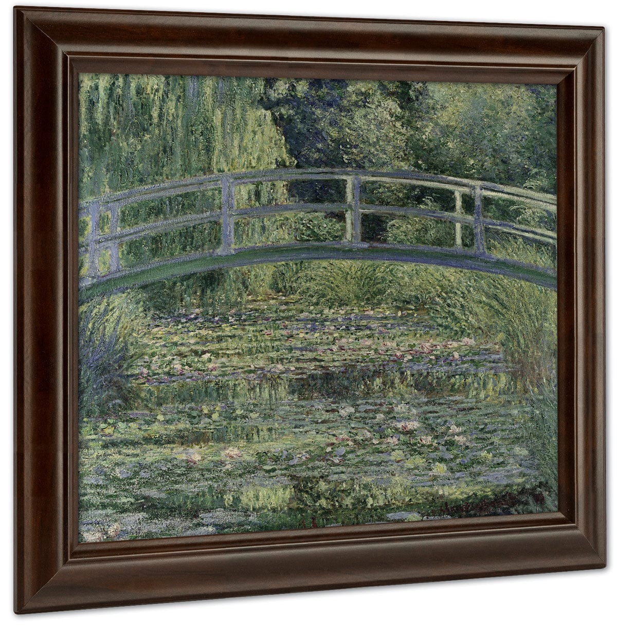 The Water Lily Pond 1 By Claude Monet Fine Art Print