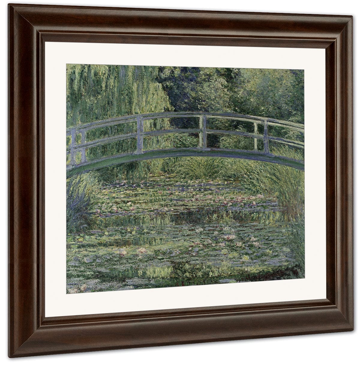 The Water Lily Pond 1 By Claude Monet Fine Art Print
