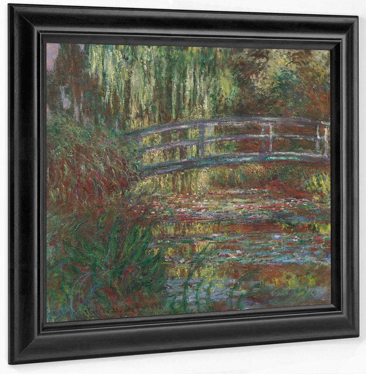 The Water Lily Pond By Monet Claude Fine Art Print
