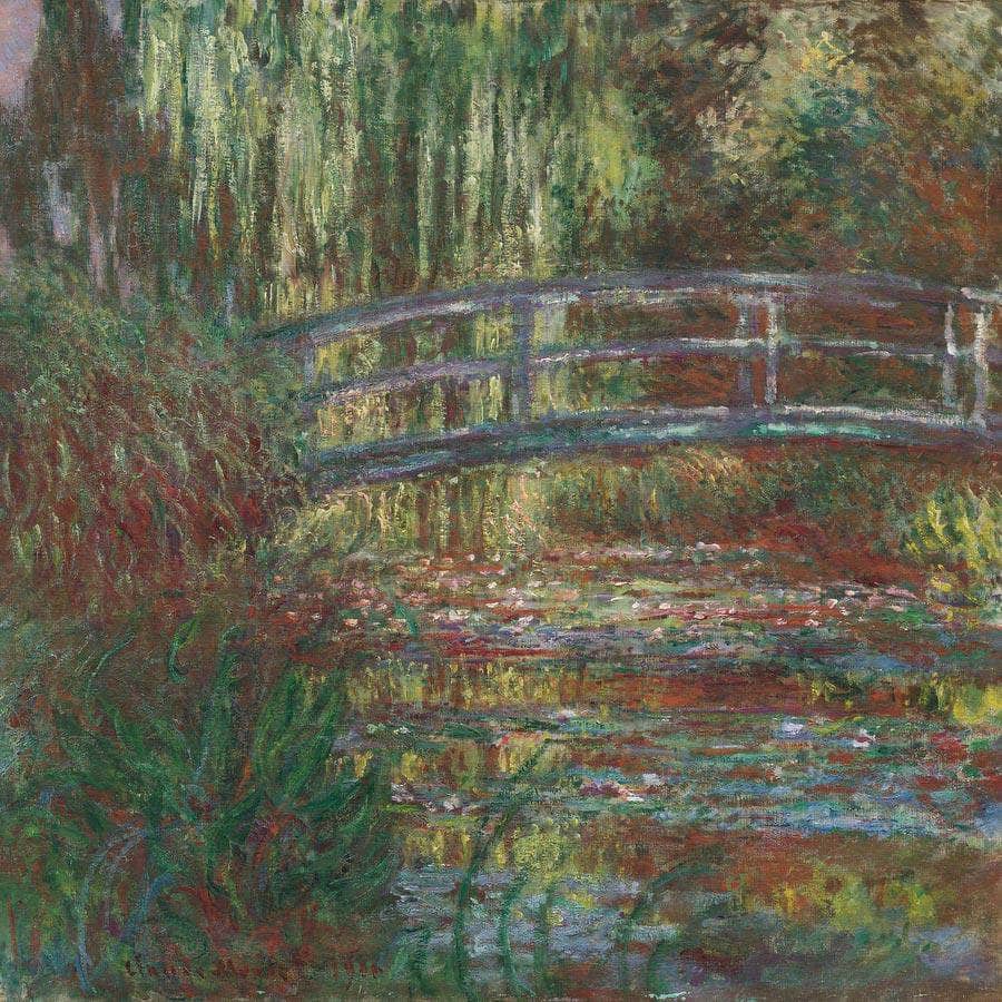 The Water Lily Pond By Monet Claude Fine Art Print