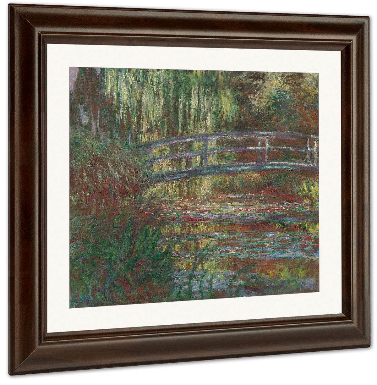 The Water Lily Pond By Monet Claude Fine Art Print
