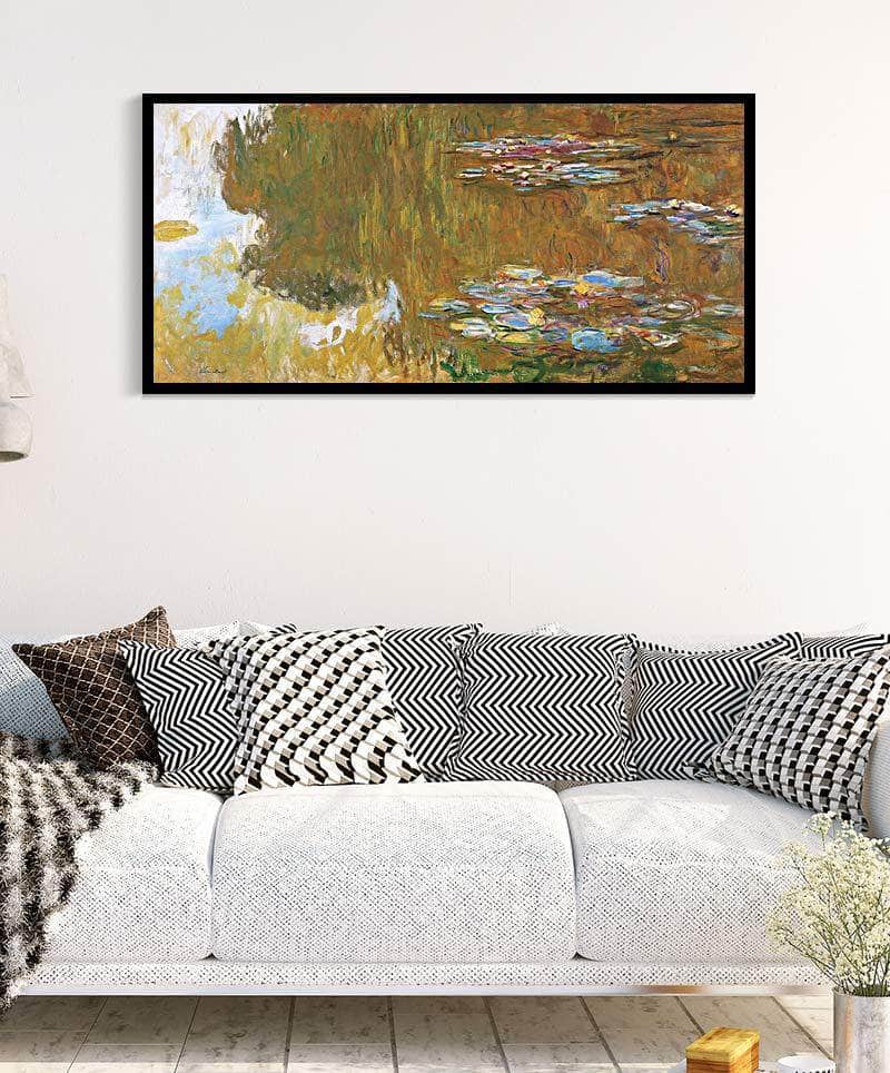 The Water Lily Pond Painting Claude Monet Canvas Art Fine Art Print