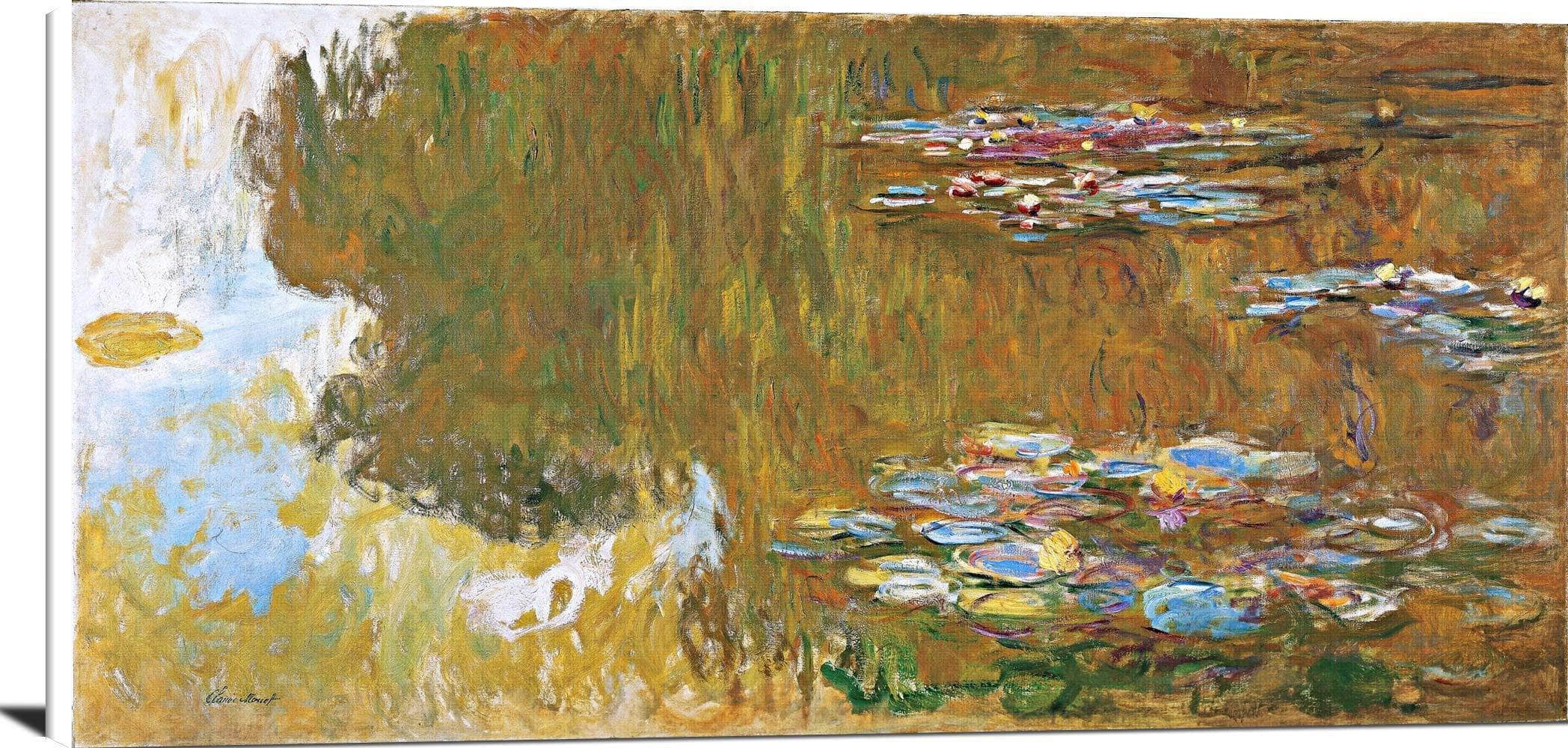 The Water Lily Pond Painting Claude Monet Canvas Art Fine Art Print