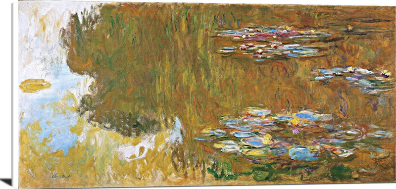 The Water Lily Pond Painting Claude Monet Canvas Art Fine Art Print