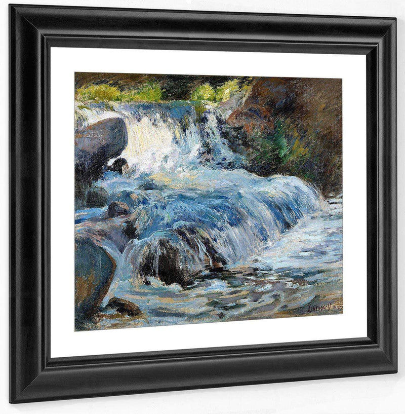 The Waterfall By John Henry Twachtman Fine Art Print