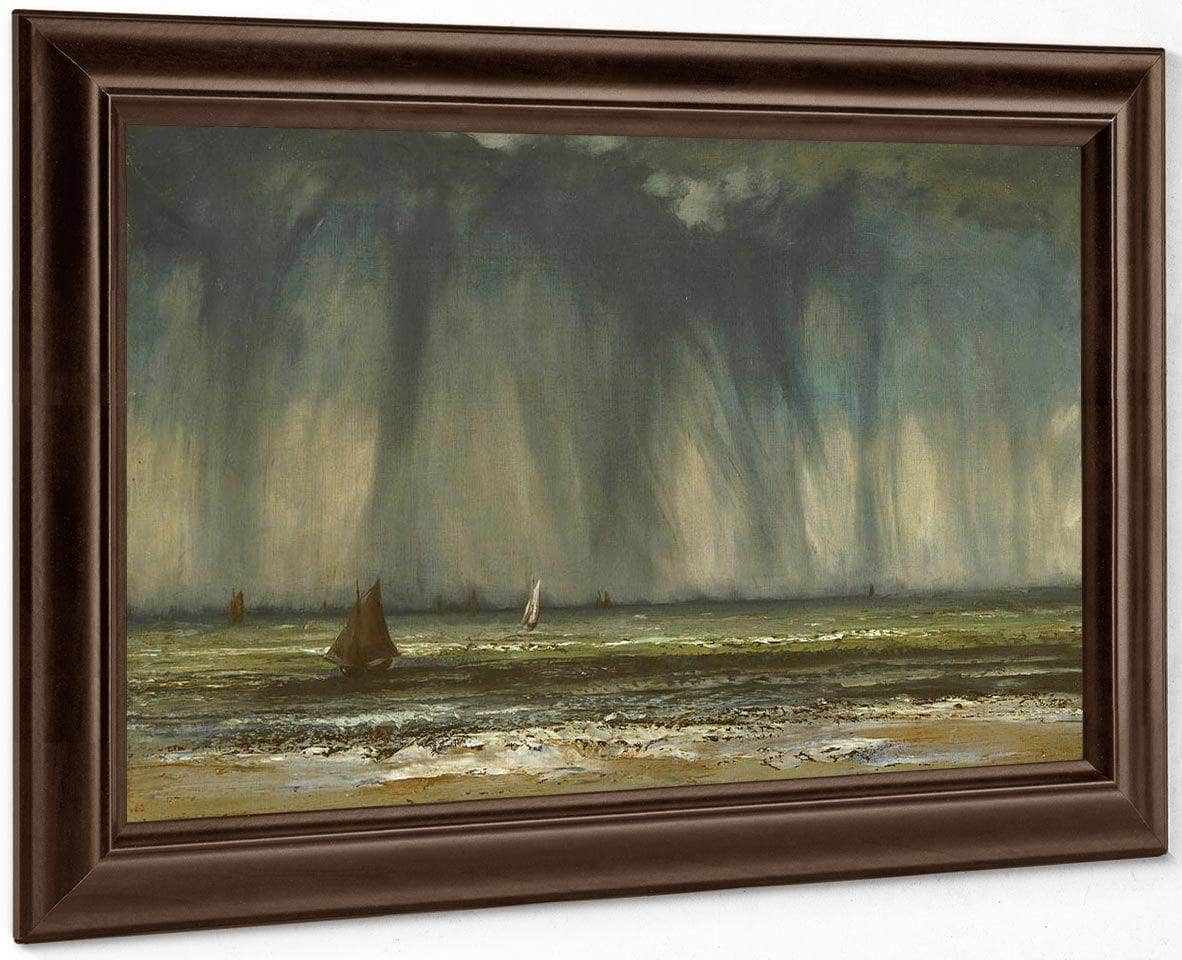 The Waterspout By Gusave Courbet Fine Art Print