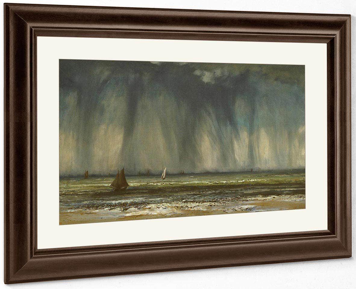 The Waterspout By Gusave Courbet Fine Art Print