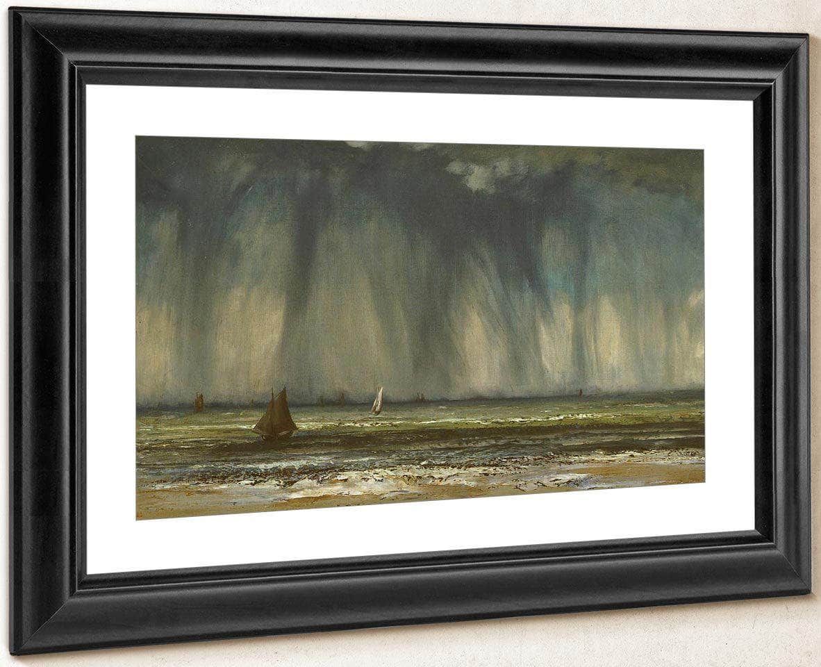 The Waterspout By Gusave Courbet Fine Art Print