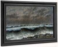 The Wave 1 By Jean Desire Gustave Courbet Fine Art Print