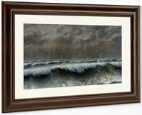 The Wave 1 By Jean Desire Gustave Courbet Fine Art Print