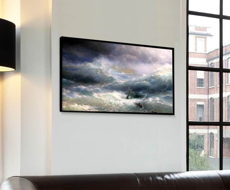 The Wave Painting Ivan Aivazovsky Canvas Art Fine Art Print
