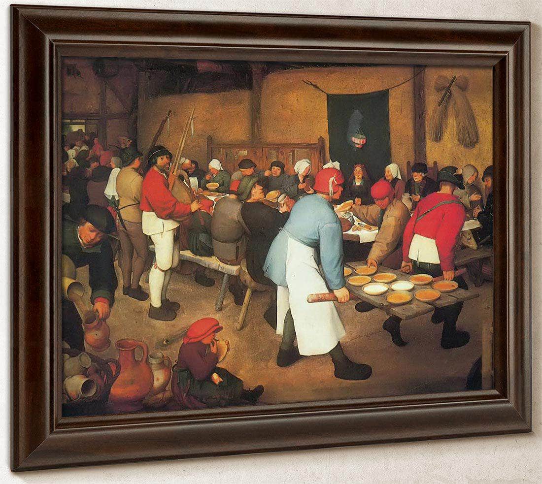The Wedding At Cana 156263 By Pieter Bruegel Fine Art Print