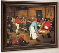 The Wedding At Cana 156263 By Pieter Bruegel Fine Art Print