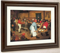 The Wedding At Cana 156263 By Pieter Bruegel Fine Art Print