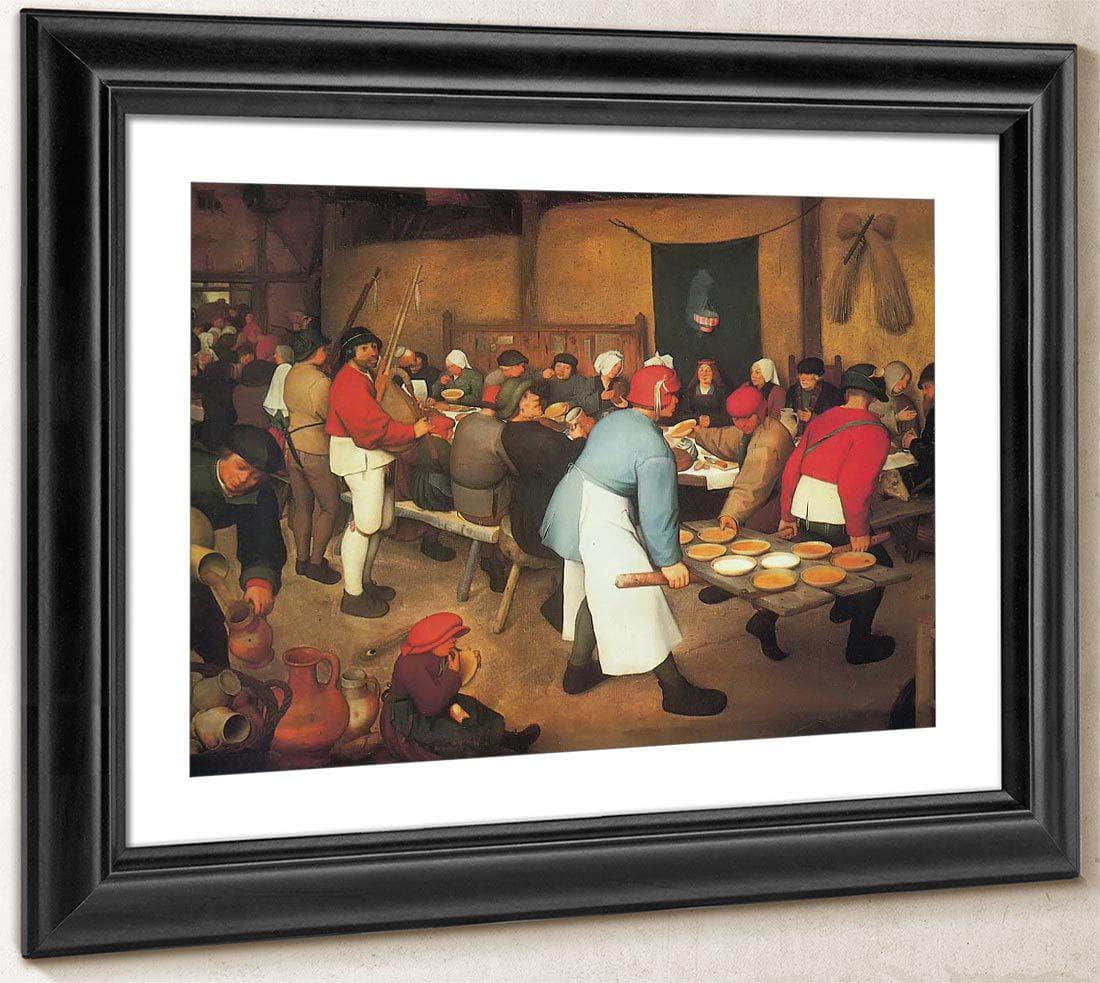 The Wedding At Cana 156263 By Pieter Bruegel Fine Art Print