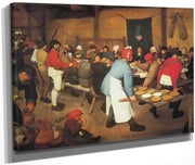 The Wedding At Cana 156263 By Pieter Bruegel Fine Art Print