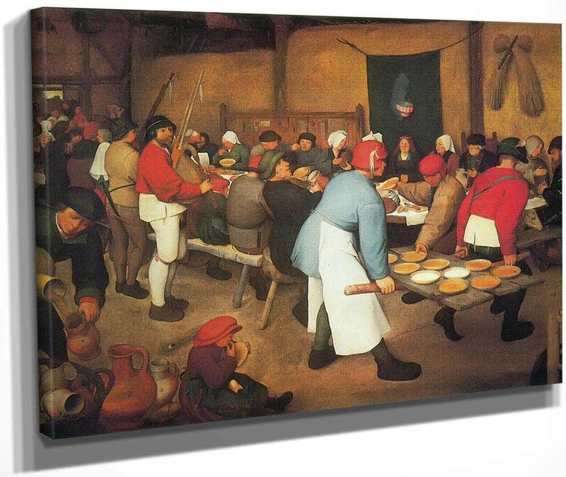 The Wedding At Cana 156263 By Pieter Bruegel Fine Art Print