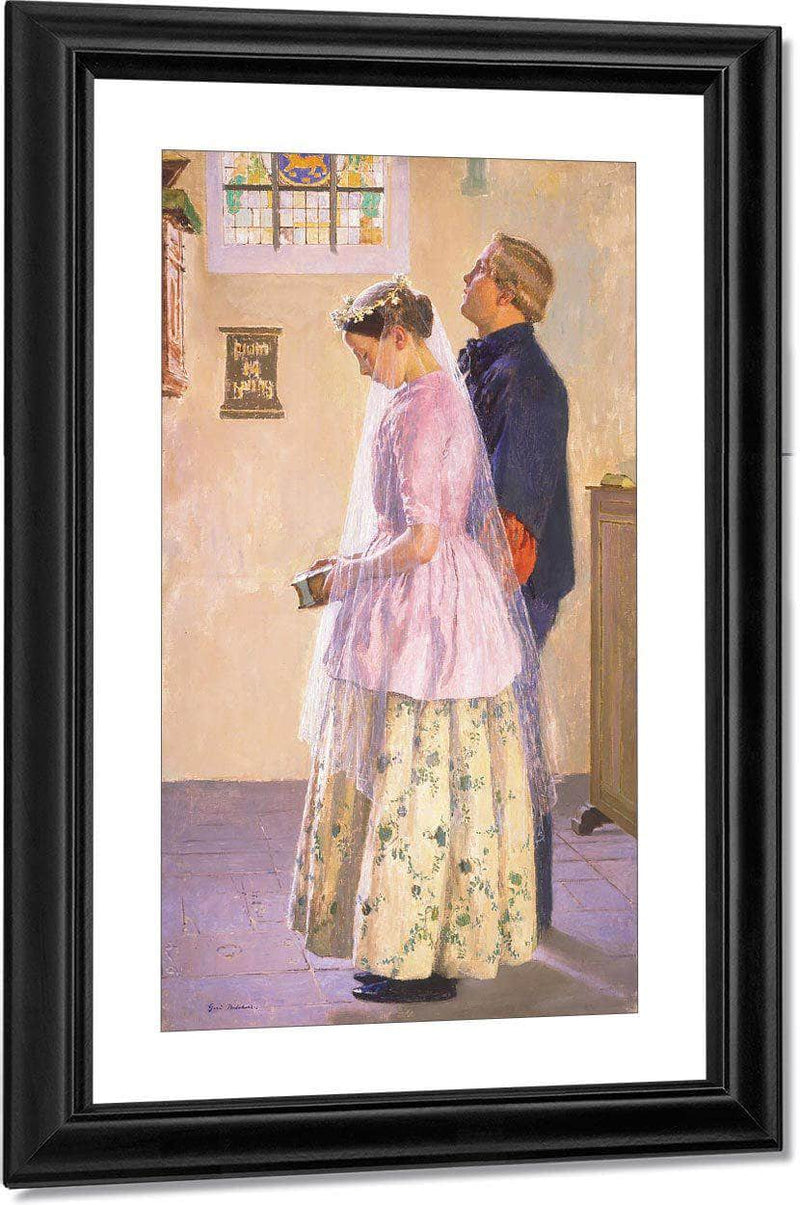 The Wedding By Gari Melchers Fine Art Print