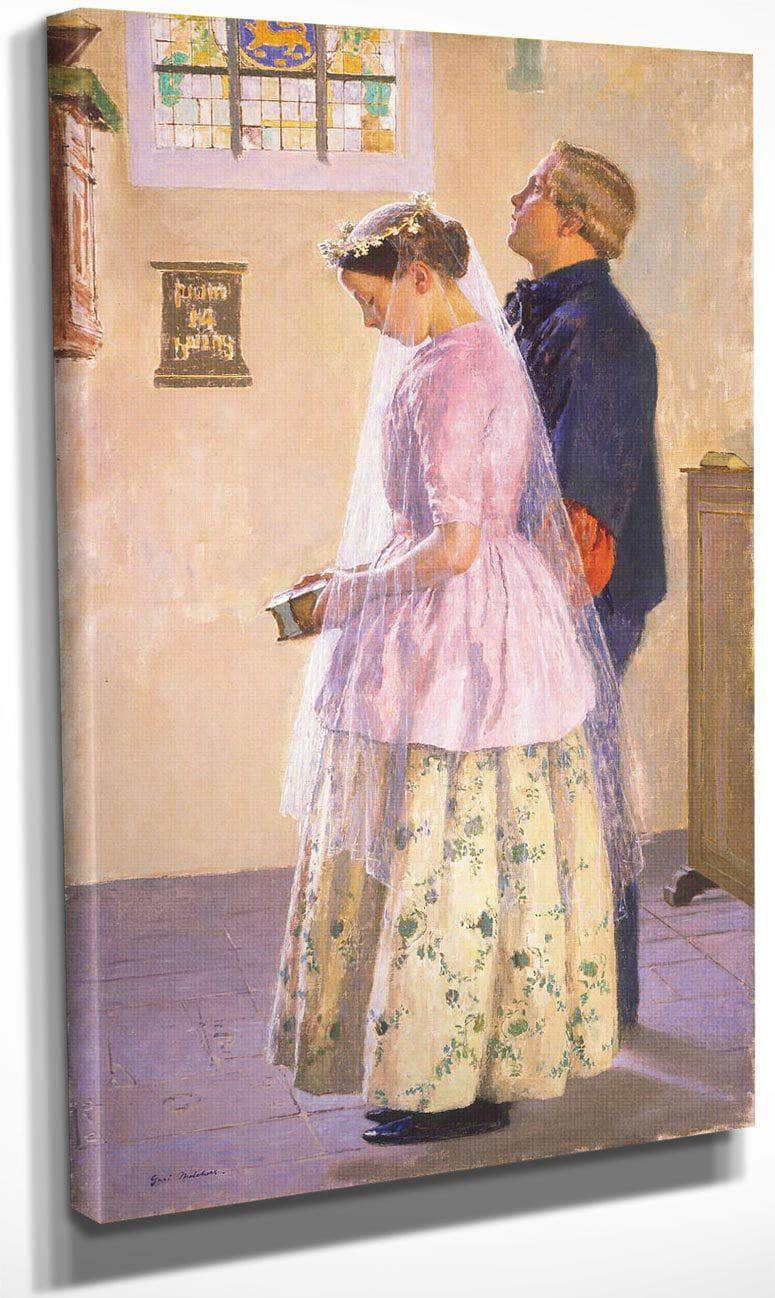 The Wedding By Gari Melchers Fine Art Print