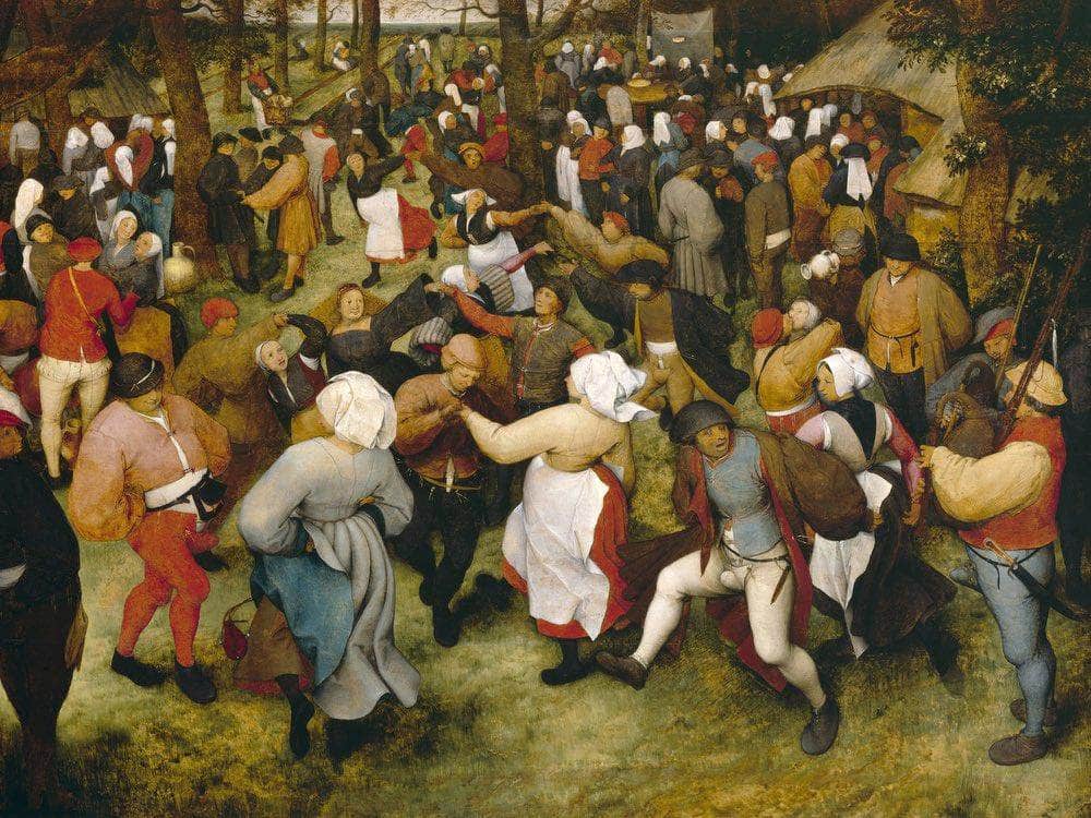 The Wedding Dance By I Fine Art Print